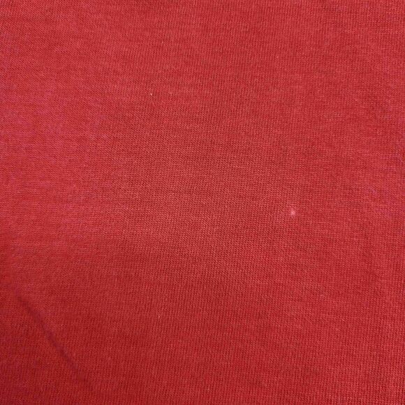 Authentic GFC Shirt Men Medium Red Short Sleeve Heavy Cotton Vintage 90s - Picture 4 of 5